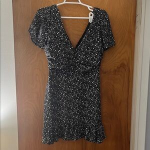 Forever 21 Monochrome Floral Dress